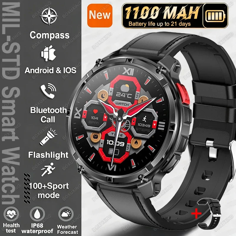 T-Rex3 Ultra Military Smartwatch GPS Sports Tracker