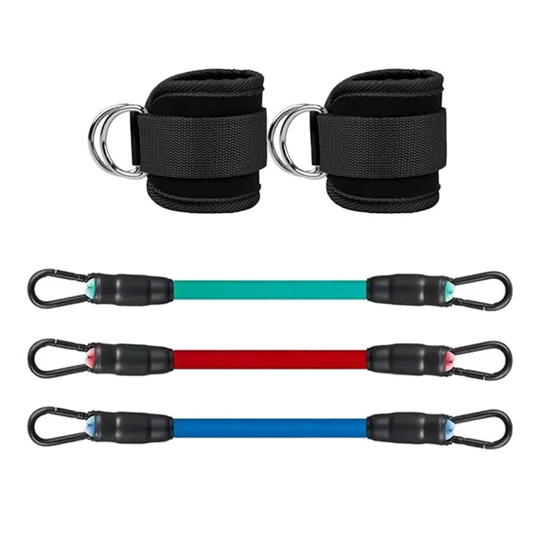Ankle Strap Resistance Bands Fitness Workout Set