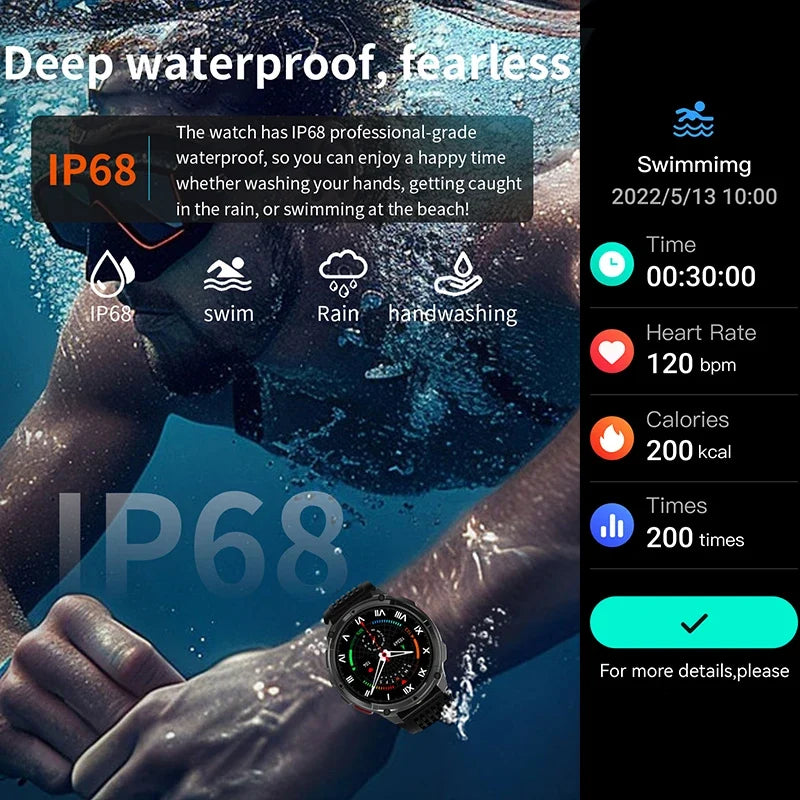 T-Rex3 Ultra Military Smartwatch GPS Sports Tracker