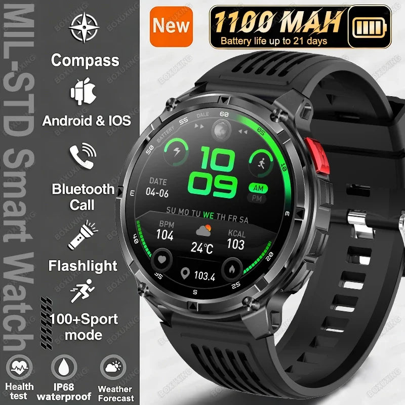 T-Rex3 Ultra Military Smartwatch GPS Sports Tracker