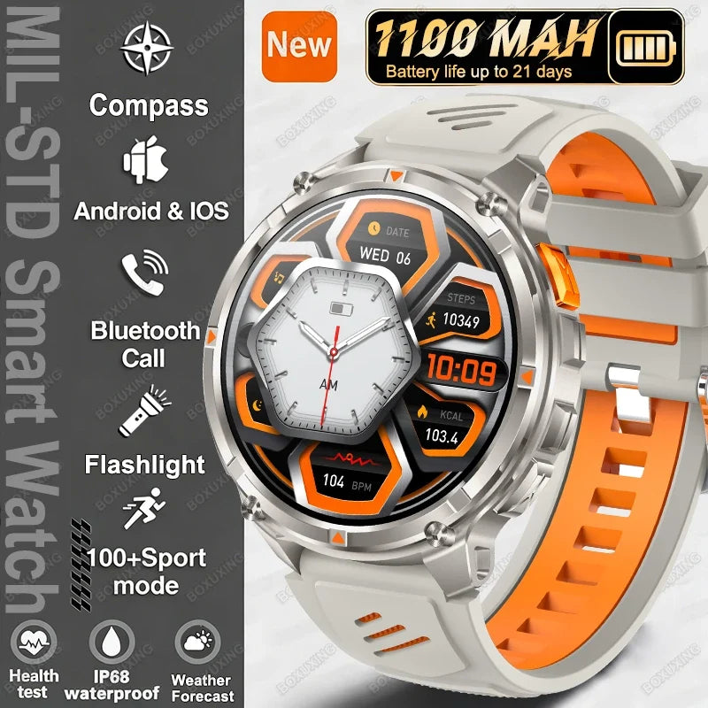 T-Rex3 Ultra Military Smartwatch GPS Sports Tracker