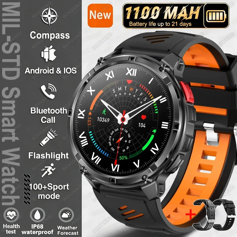 T-Rex3 Ultra Military Smartwatch GPS Sports Tracker