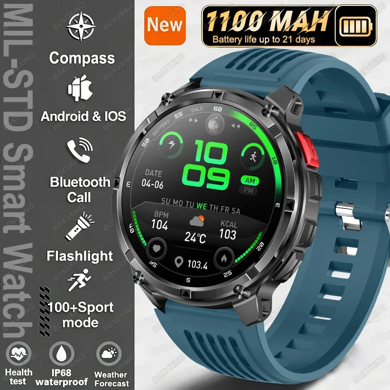 T-Rex3 Ultra Military Smartwatch GPS Sports Tracker