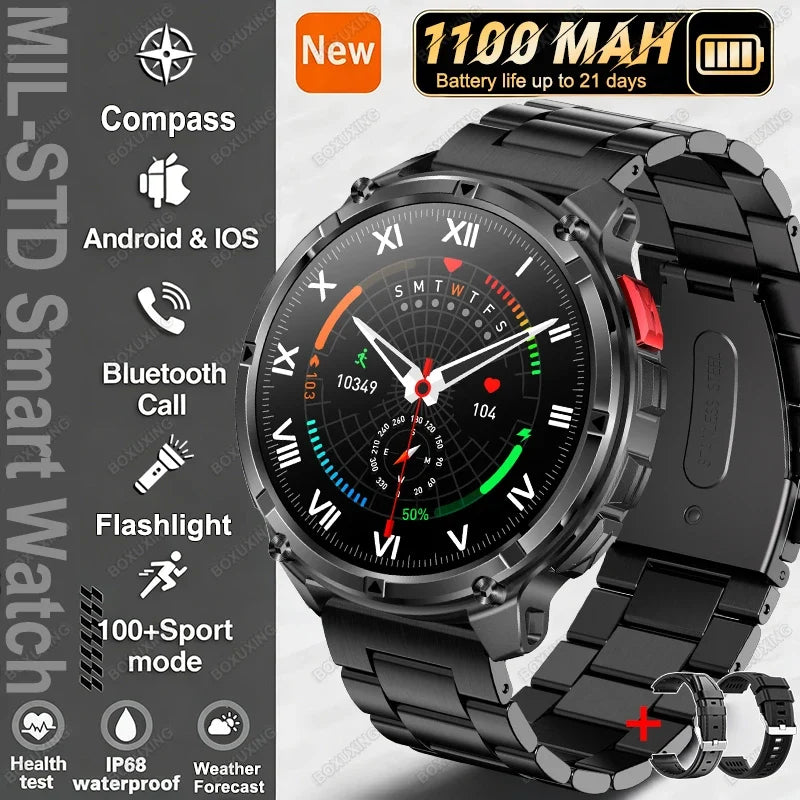 T-Rex3 Ultra Military Smartwatch GPS Sports Tracker