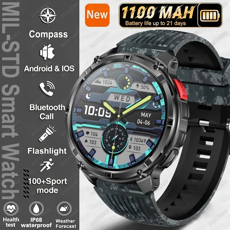 T-Rex3 Ultra Military Smartwatch GPS Sports Tracker