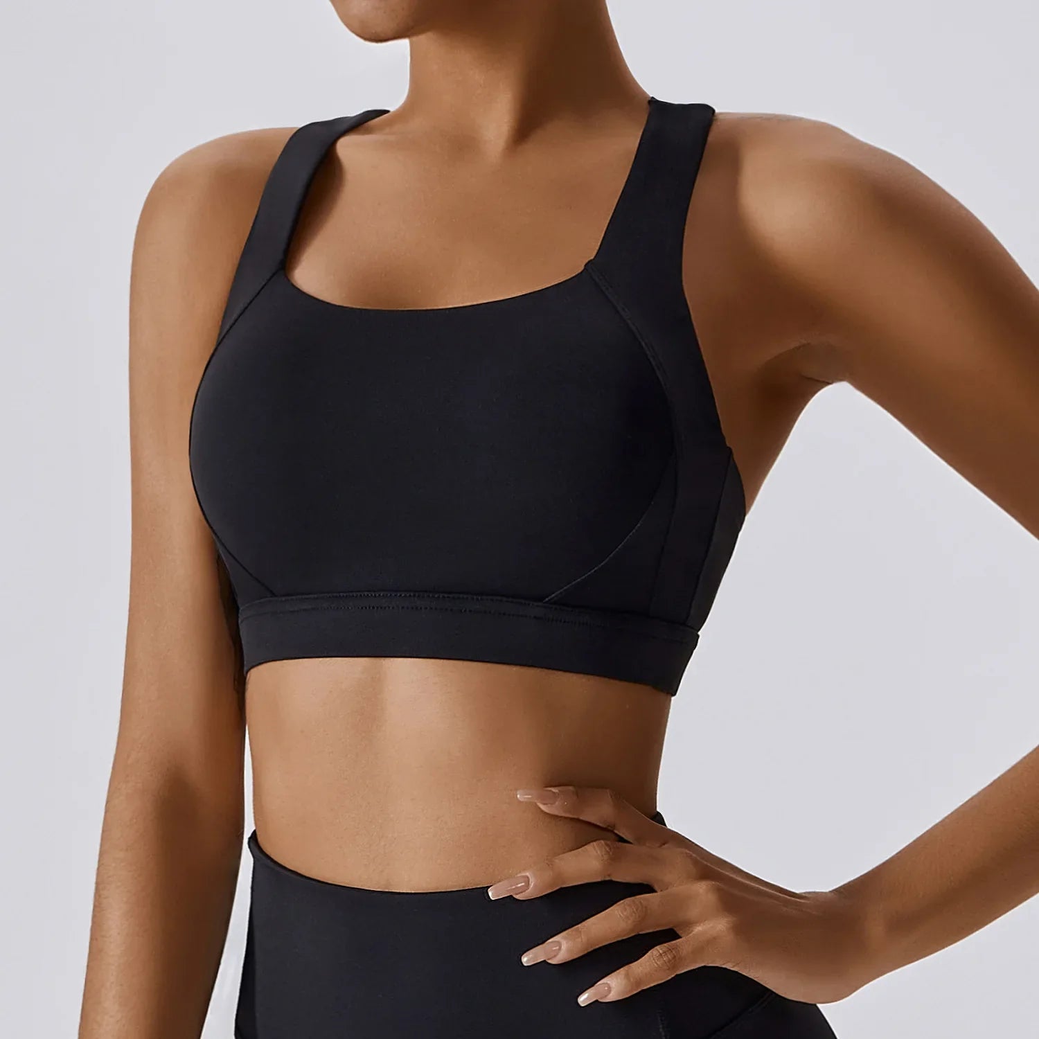 Women's Backless Quick-Dry Push-Up Yoga Sports Bra