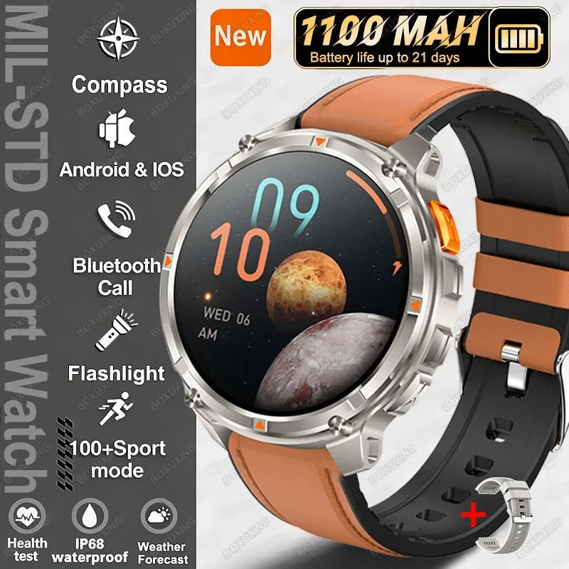 T-Rex3 Ultra Military Smartwatch GPS Sports Tracker