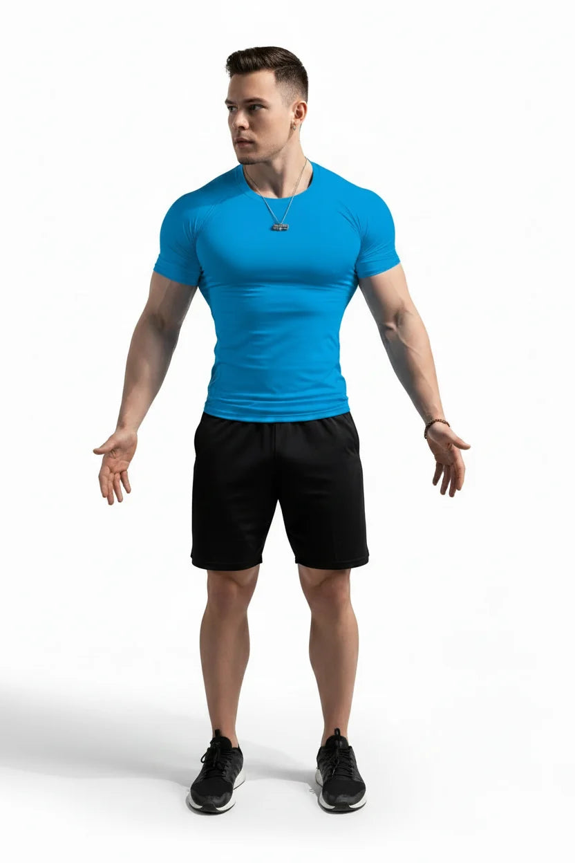 Men's Compression Quick-Dry Fitness Gym Tee