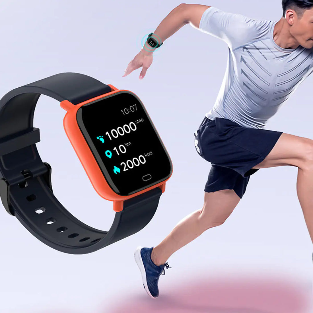 Multi-Function Smart Fitness Watch Tracker Monitor