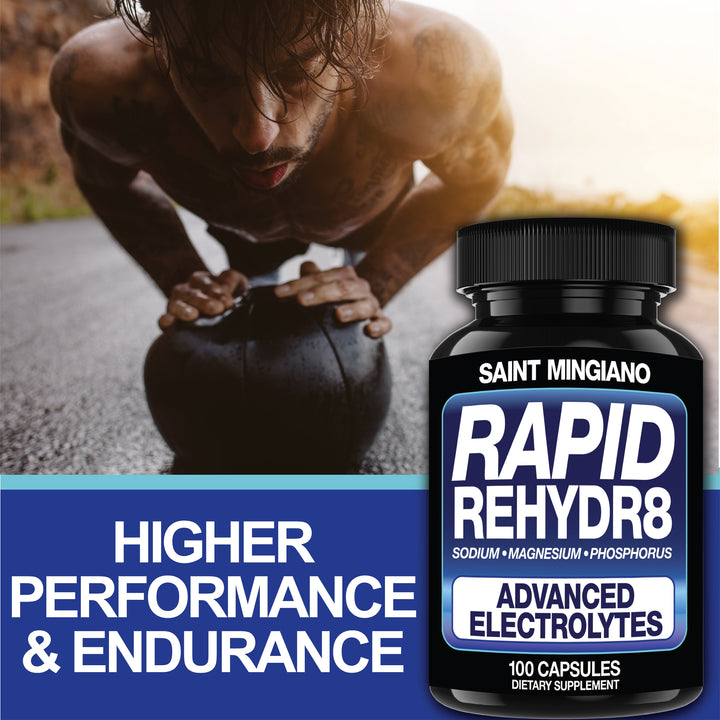 Rapid Rehydr8 Electrolyte Supplement 100 Capsules