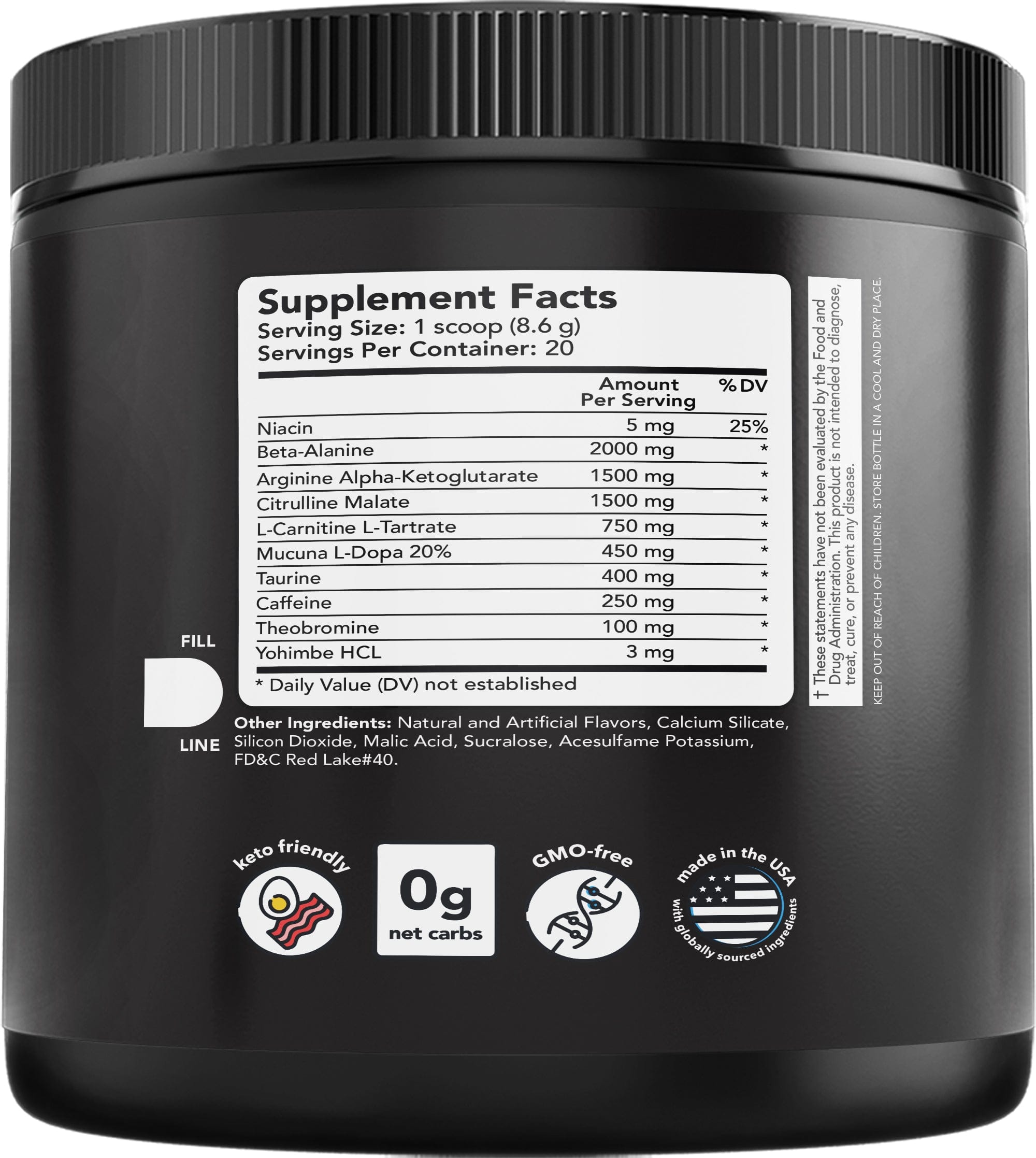 Watermelon Pre-Workout Supplement for Fitness Training